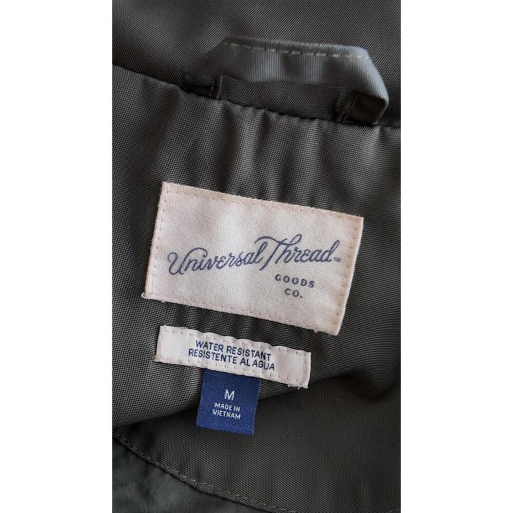 Universal Thread Water Resistant Olive Green Jack… - image 2